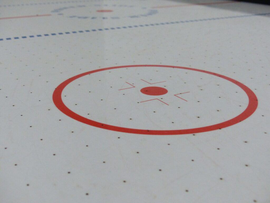 Brunswick air hockey table