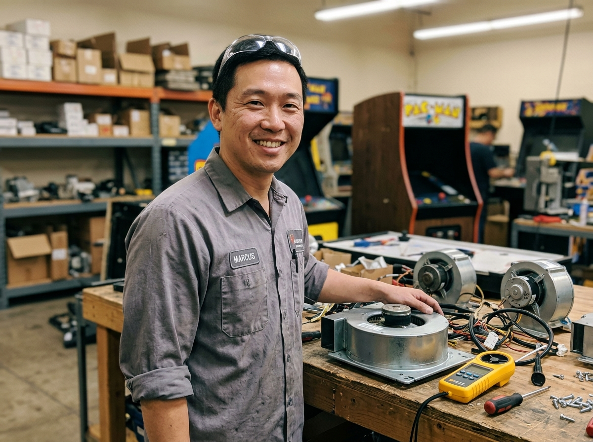 Marcus Chen, Airflow & Motor Specialist