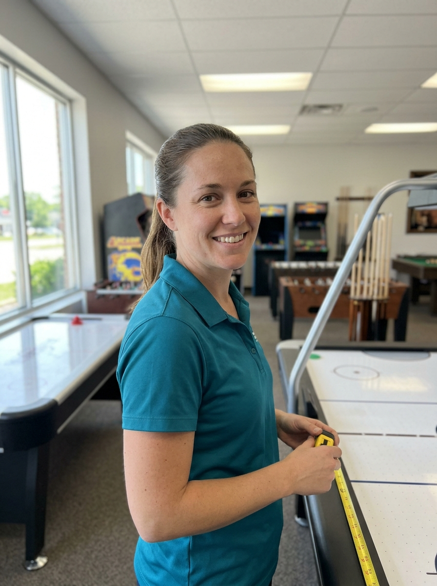 Sarah Jenkins, Game Room & Safety Consultant